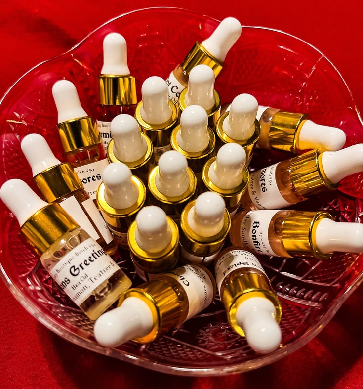 Huiles de parfum en compte gouttes